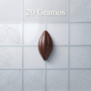 Moldes para Chocolate de Policarbonato Baya de Cacao Mazorca 20g Cavidades 10 Material Policarbonato Grado Alimenticio Peso 20 g Ancho 30 mm Largo 63 mm Alto 17 mm