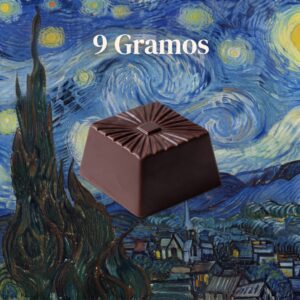 Moldes para Chocolate de Policarbonato Cuadro Mosaico 9g Cavidades: 21 Material: Policarbonato Grado Alimenticio Peso: 9 g Ancho: 24 mm Alto: 15 mm