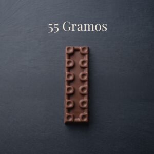 Moldes para Chocolate de Policarbonato Barra Ricolo 55g Cavidades: 8 Material: Policarbonato Grado Alimenticio Peso: 55 g Ancho: 37 mm Largo: 116 mm Alto: 12 mm